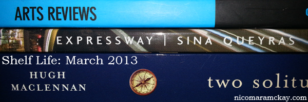 Shelf Life: March 2013