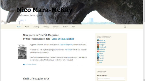 Nico 2013 Site Design