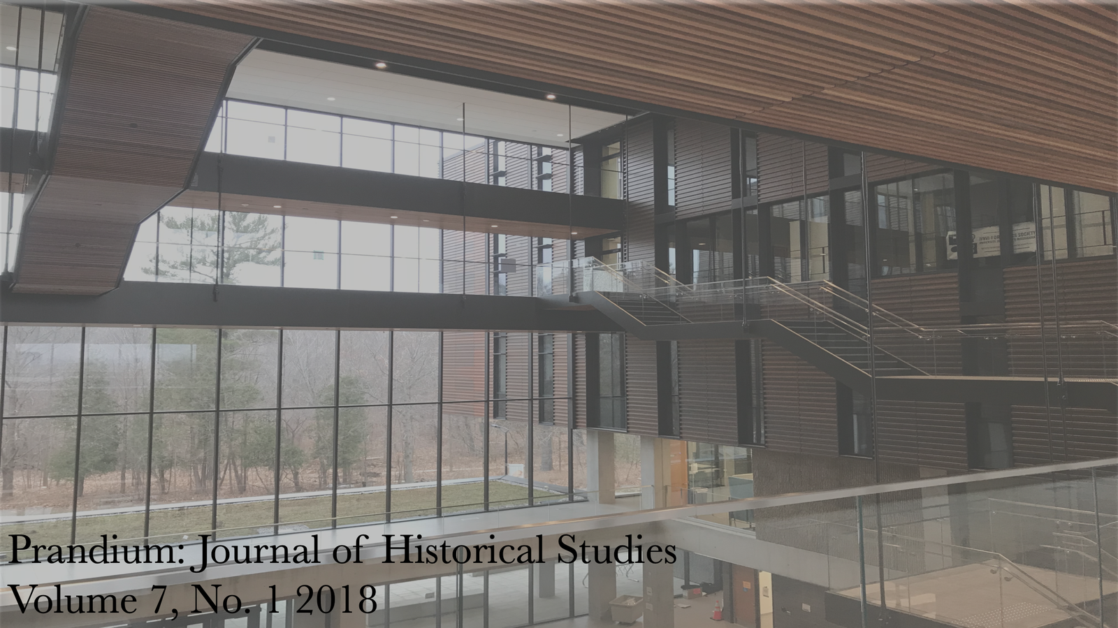 Cover of the Prandium Journal