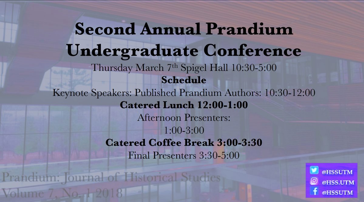 Second Annual Prandium Conference 2019