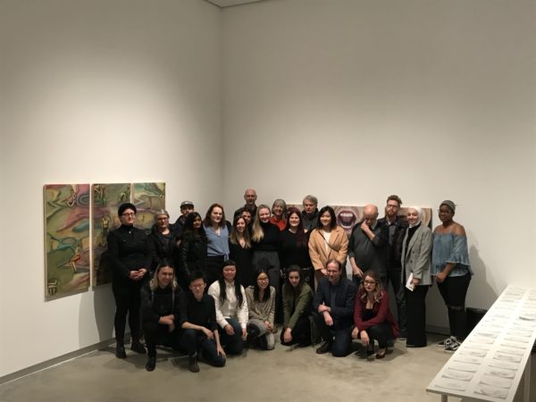 Curators for the Halfway / Between exhibition at the Blackwood Gallery