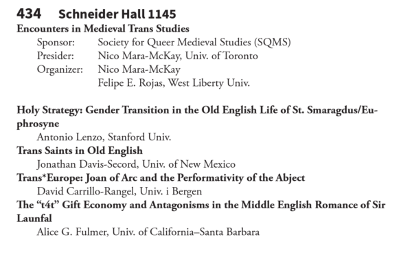 Panel description from the catalogue